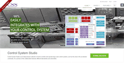 Desktop Screenshot of controlsystemstudio.org