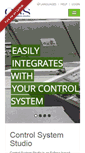 Mobile Screenshot of controlsystemstudio.org